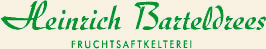 Heinrich Barteldrees Fruchtsaftkelterei - Logo