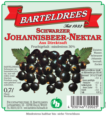 Schwarze Johannisbeere