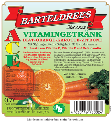 ACE Vitamingetränk