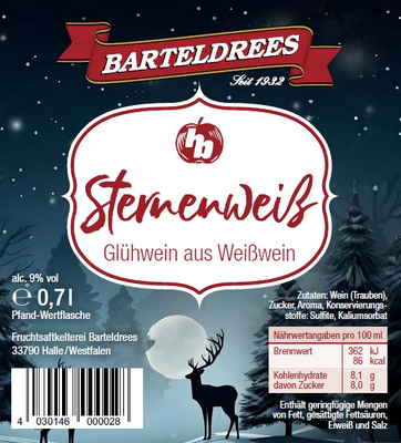 Glühwein aus Weißwein
